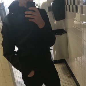 Navy stone island jacket